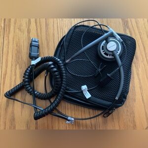 Plantronics Encorepro HW710 Wired Mono Headset with A10 Direct Connect Cable